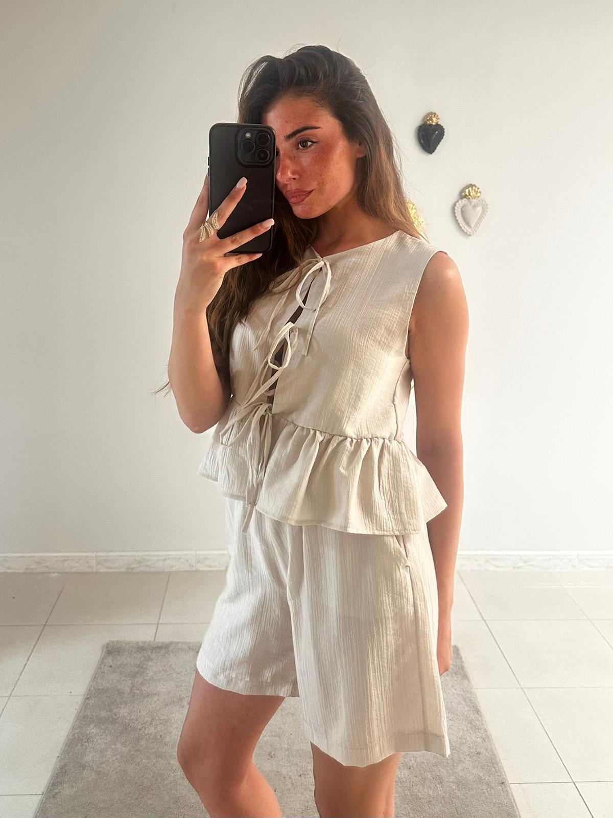 Coord-set con fiocchietti