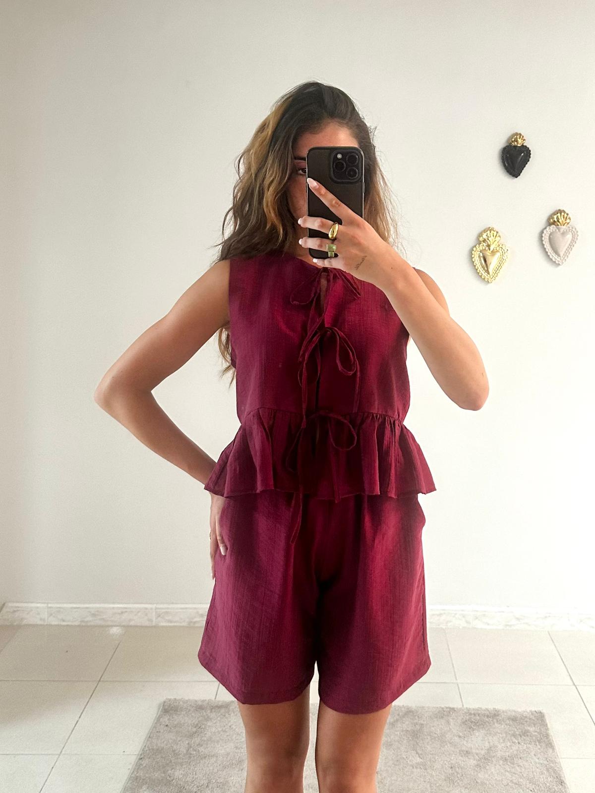 Coord-set con fiocchietti