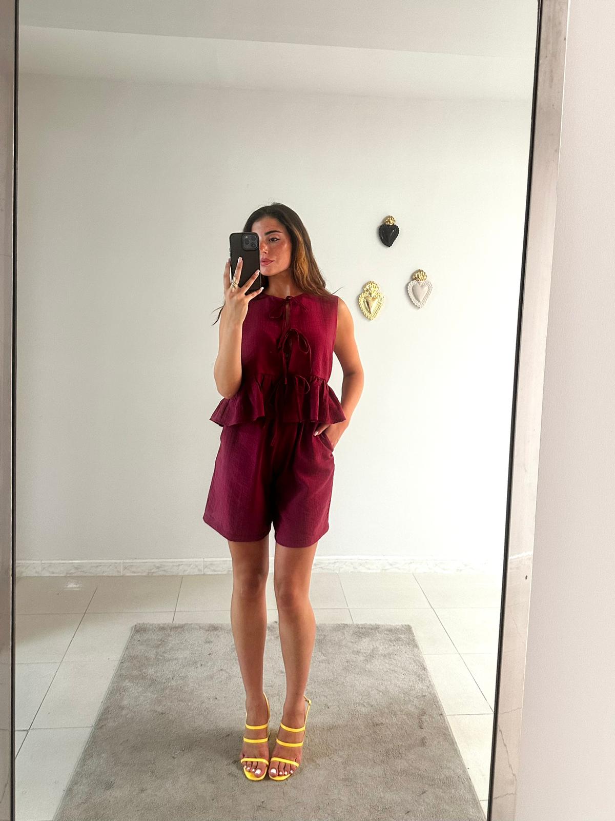 Coord-set con fiocchietti