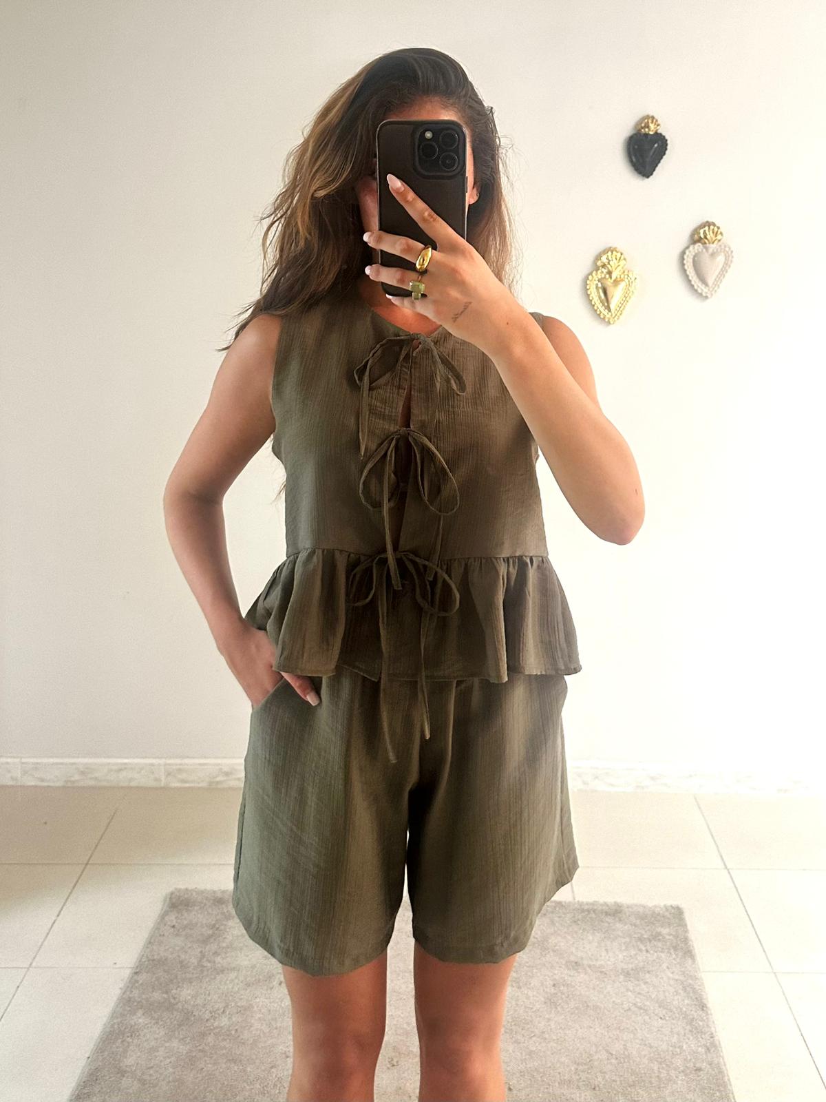 Coord-set con fiocchietti